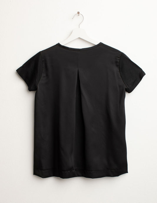 ALT03T-shirt Scollo V a Manica Corta donna black fw25s32tv cc-a0951 T-shirt Scollo V a Manica Corta