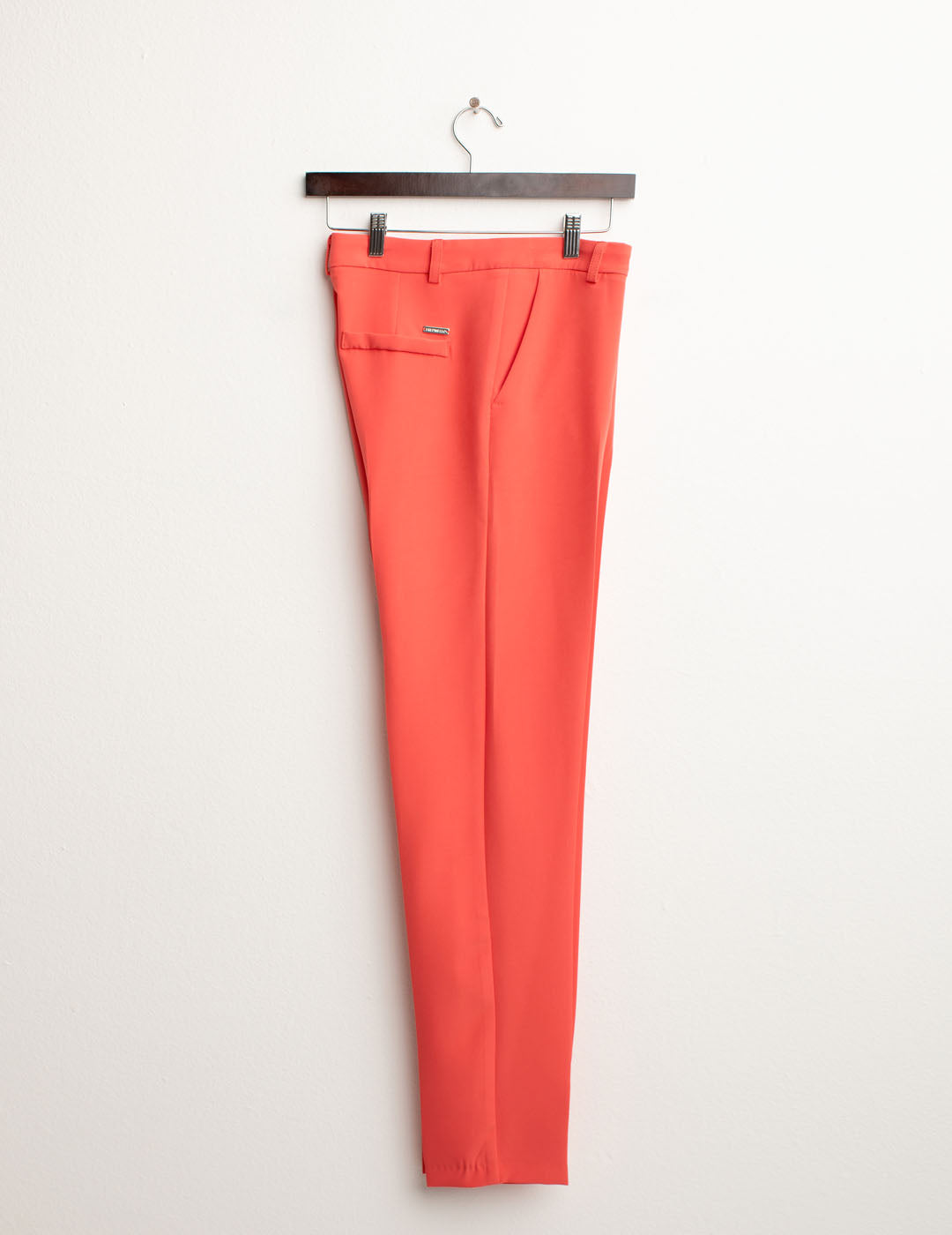 Pantalone a Sigaretta in Tessuto Bi-Stretch donna peach fw25s33pu cc-a0206 Pantalone a Sigaretta in Tessuto Bi-Stretch