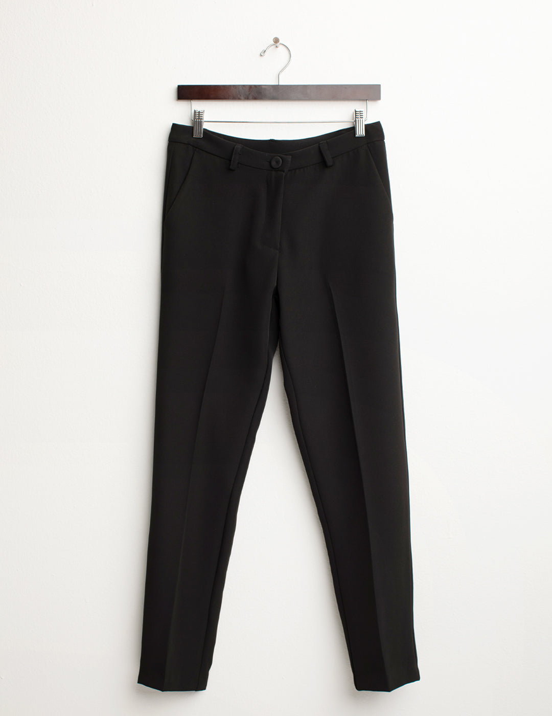Pantalone a Sigaretta in Tessuto Bi-Stretch donna black fw25s33pu cc-a0951 Pantalone a Sigaretta in Tessuto Bi-Stretch
