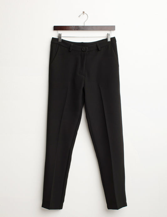 Pantalone a Sigaretta in Tessuto Bi-Stretch donna black fw25s33pu cc-a0951 Pantalone a Sigaretta in Tessuto Bi-Stretch