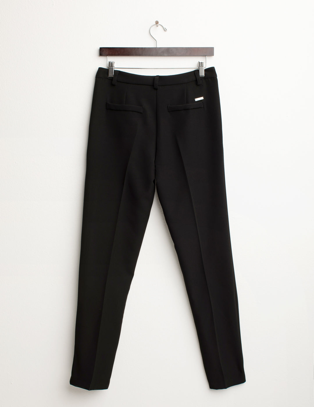 Pantalone a Sigaretta in Tessuto Bi-Stretch donna black fw25s33pu cc-a0951 Pantalone a Sigaretta in Tessuto Bi-Stretch