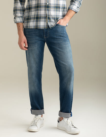 Stretch Denim Pants