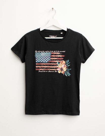 T-shirt Girocollo a Manica Corta