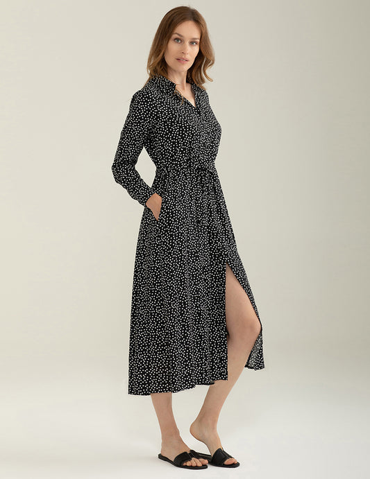 ALT03Abito Camisier in Popeline donna black fw25s01as cc-a0951 Abito Camisier in Popeline