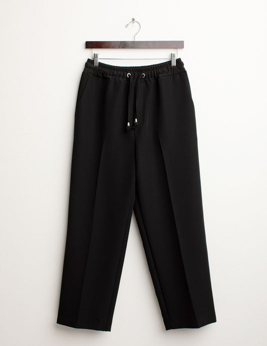 Pantalone Fantasia in Tessuto Bi-Stretch donna black fw25s34pu cc-a0951 Pantalone Fantasia in Tessuto Bi-Stretch