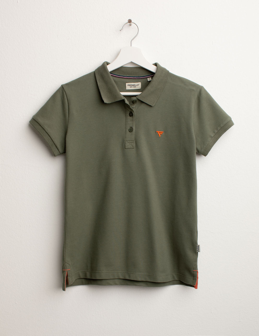 Polo in Piquet Stretch donna sage fw25s01qu cc-a0811 Polo in Piquet Stretch