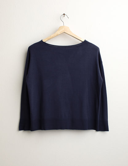 Maglia Girocollo Ampio Manica Lunga