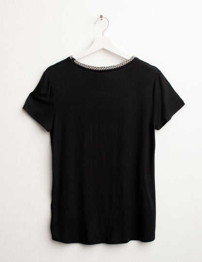 T-shirt Girocollo a Manica Corta