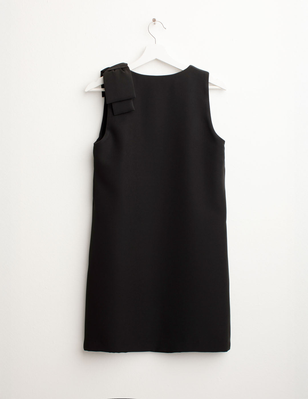 Sleeveless Dress in Bi-Stretch Fabric woman black fw25s31au cc-a0951 Sleeveless Dress in Bi-Stretch Fabric