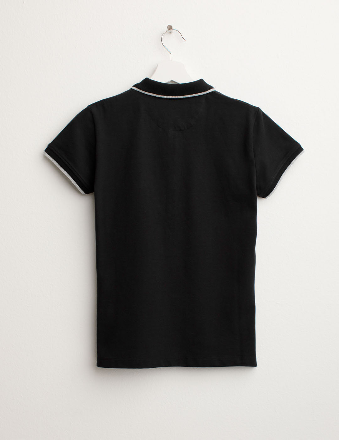 Polo Mezza Manica in Piquet Stretch donna black fw25s03qu cc-a0951 Polo Mezza Manica in Piquet Stretch