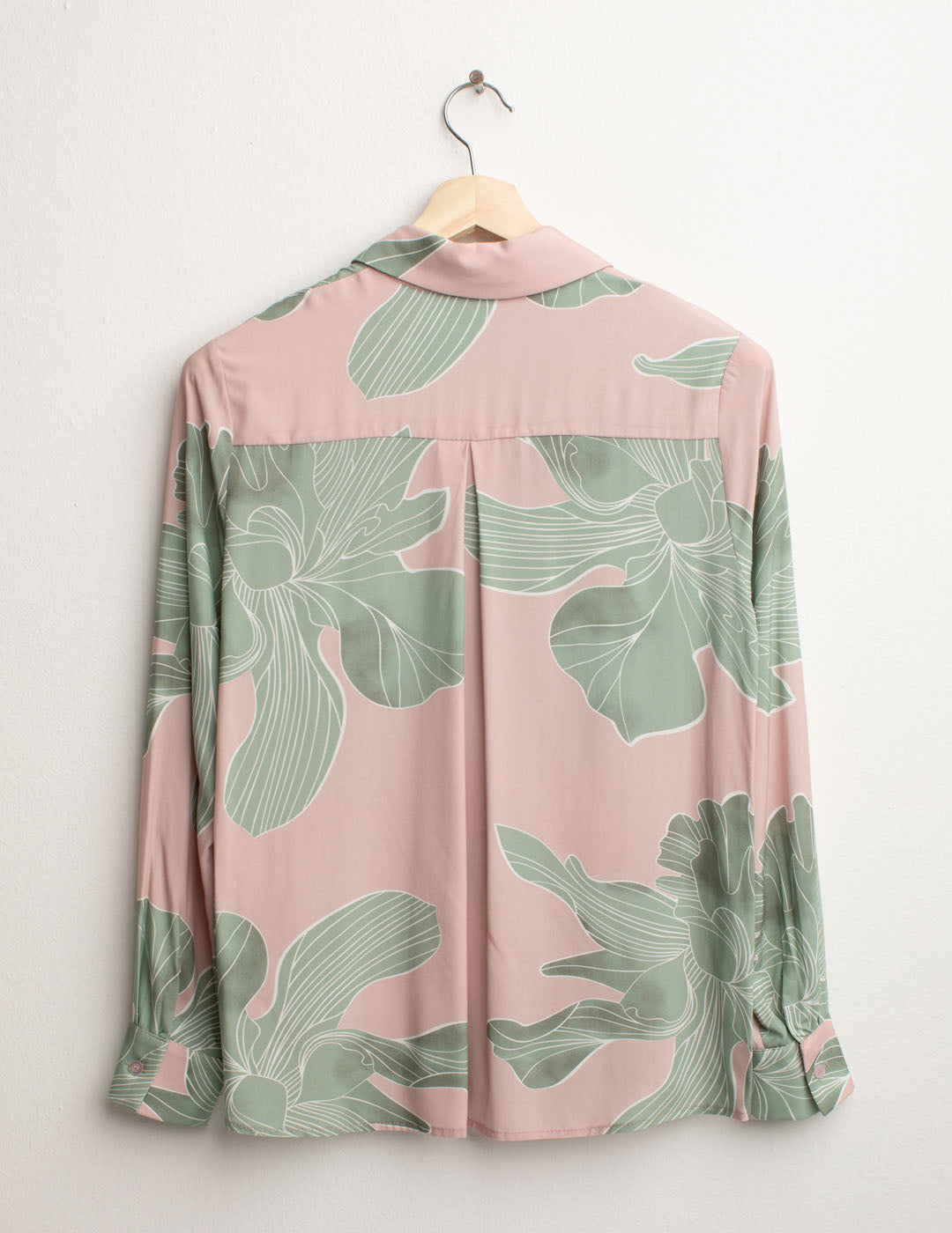 Camicia in Popeline di Viscosa donna pink fw25s36cs cc-a0406 Camicia in Popeline di Viscosa