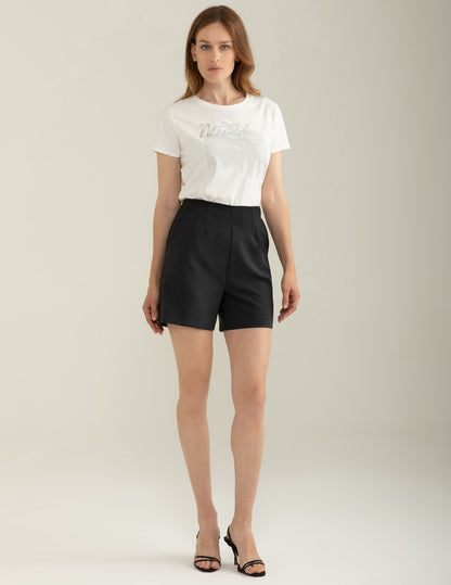 Bermuda in Tessuto Bi-Stretch