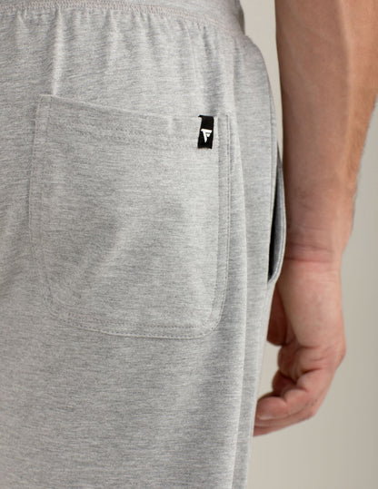 Pantalone in Felpa con Elastico al Fondo