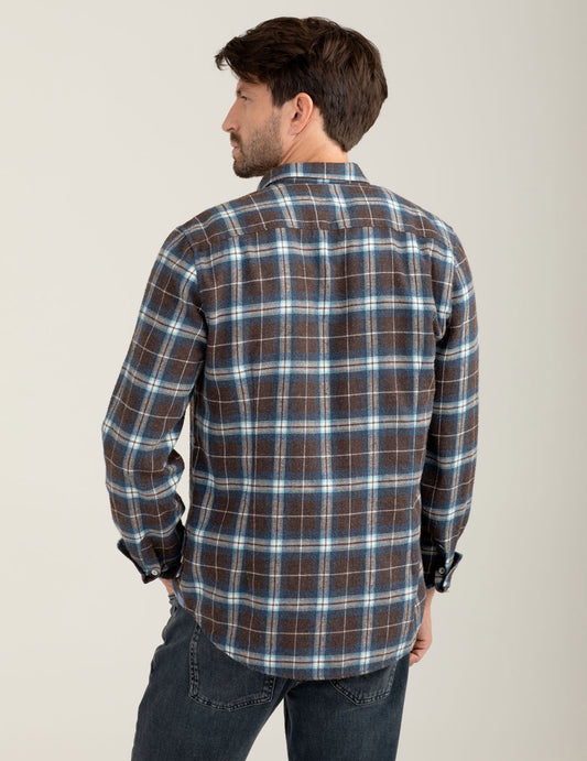 Camicia in check tintofilo - back - 002