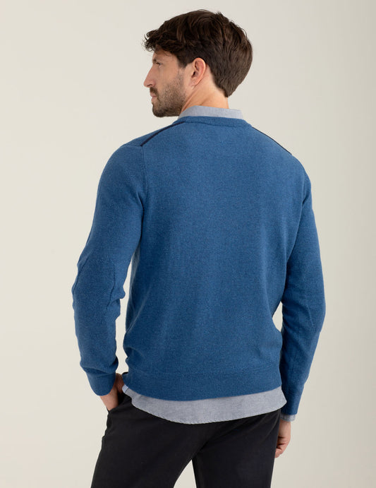Maglia in lambswool - back - 002