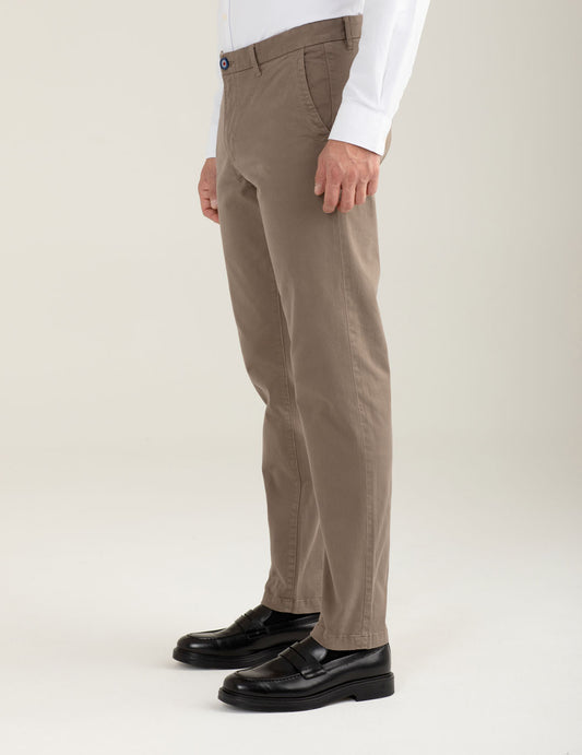 Slim fit “Mr. Bryan” chino trousers - back - 002