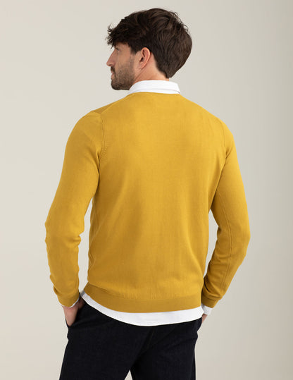 Maglia girocollo in misto viscosa