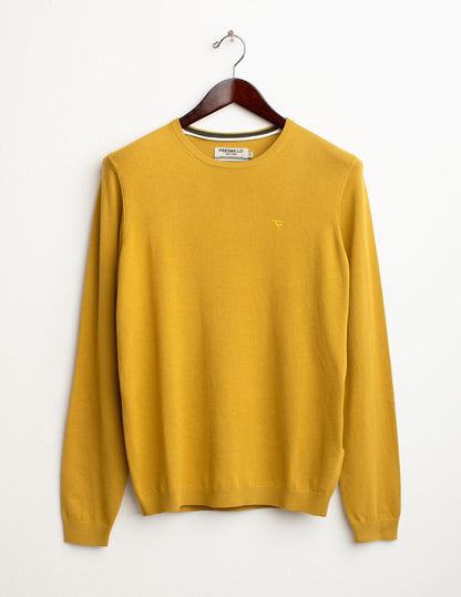 Maglia girocollo in misto viscosa