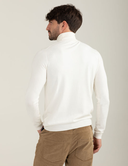 Turtleneck sweater - back - 002