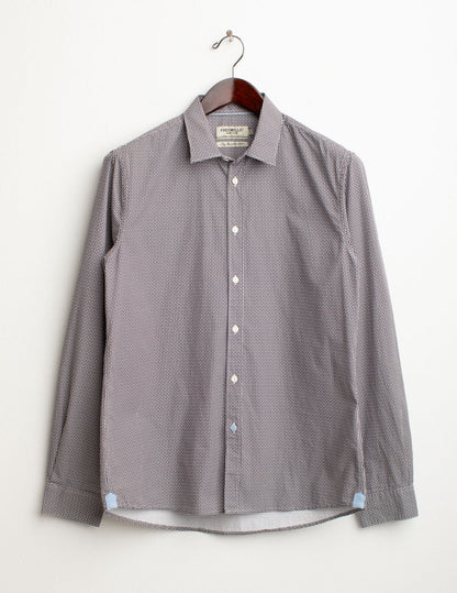 Camicia fantasia in popeline stampato