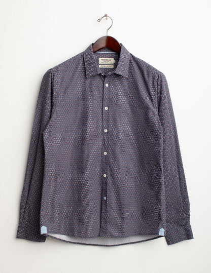 Camicia fantasia in popeline stampato
