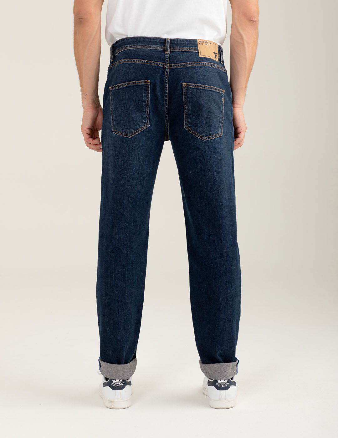Jeans slim fit “Mr. Bryan” uomo blue fm25w17pd cc-a0601 Jeans slim fit “Mr. Bryan”