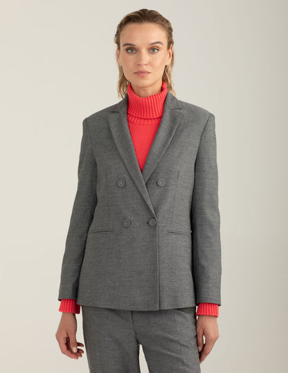 Double-breasted blazer