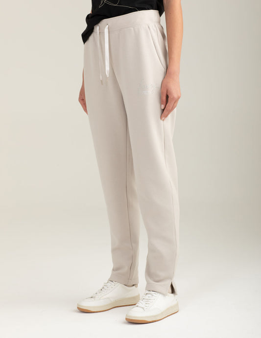 Pantalone interlock con dettagli strass - back - 002