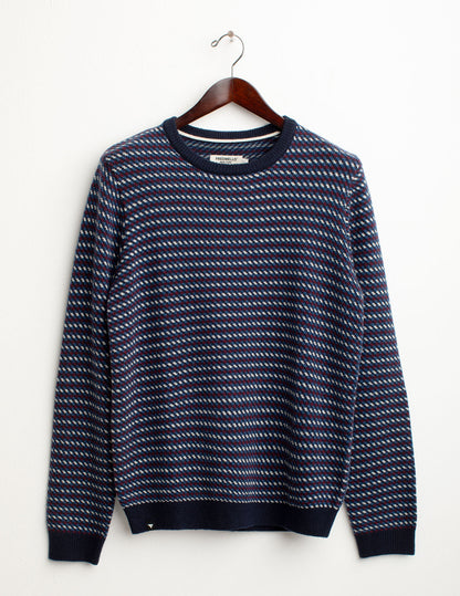 Maglia jacquard in lambswool