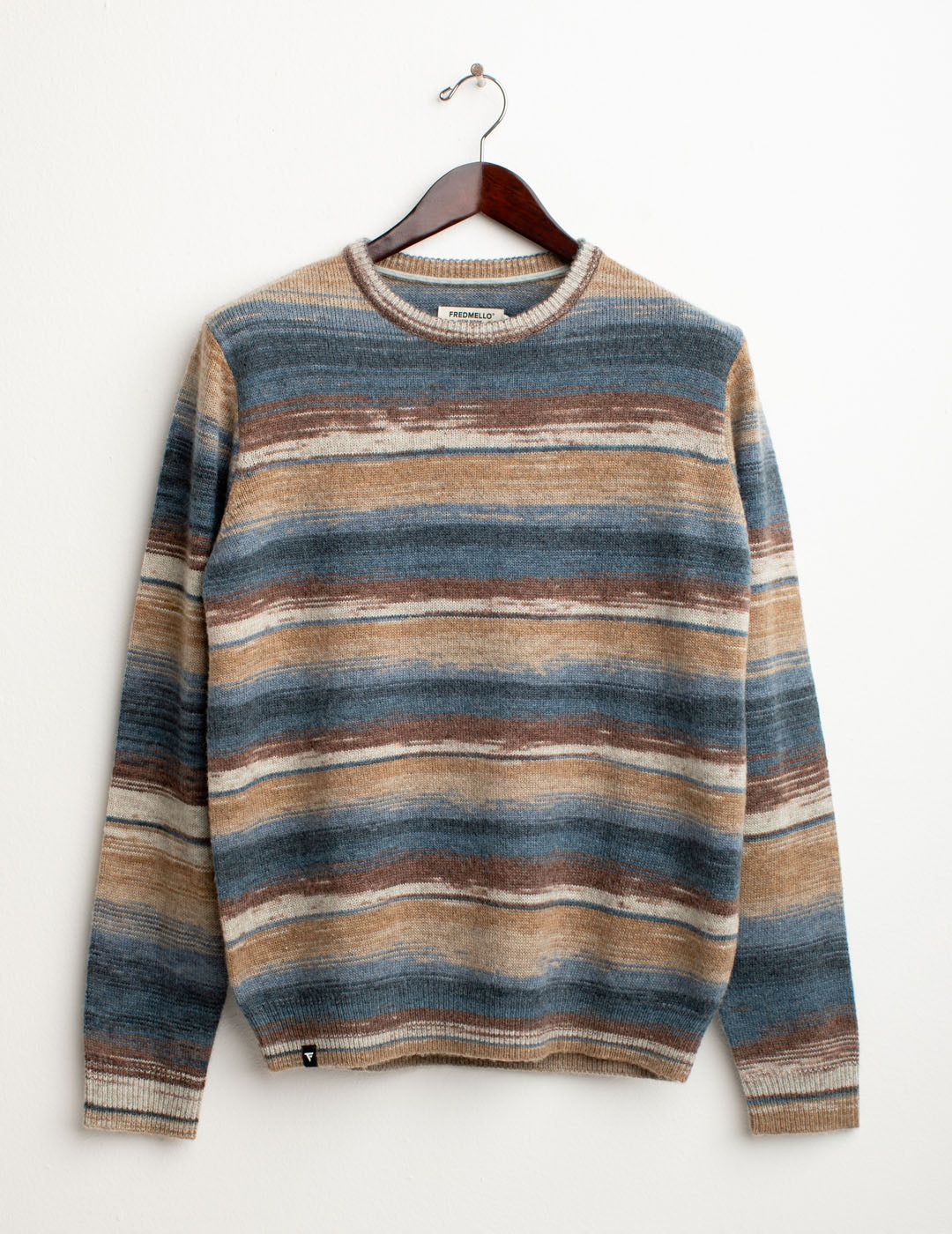 Shaded patterned sweater man jeans fm25w33mg cc-a0610 Shaded patterned sweater
