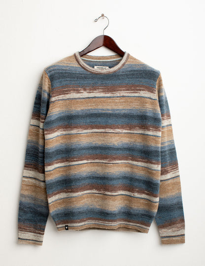 Shaded patterned sweater