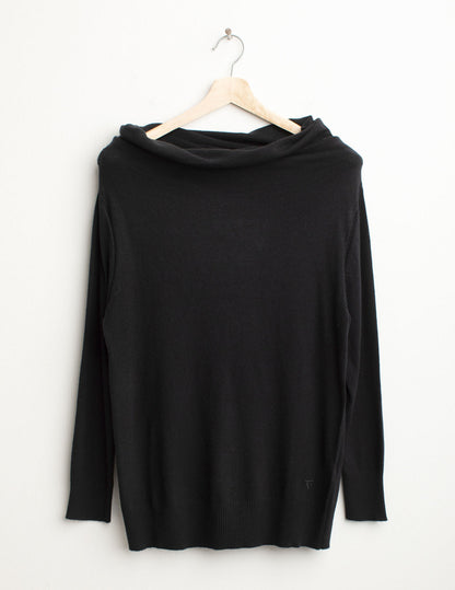 Maglia dolcevita a collo ampio