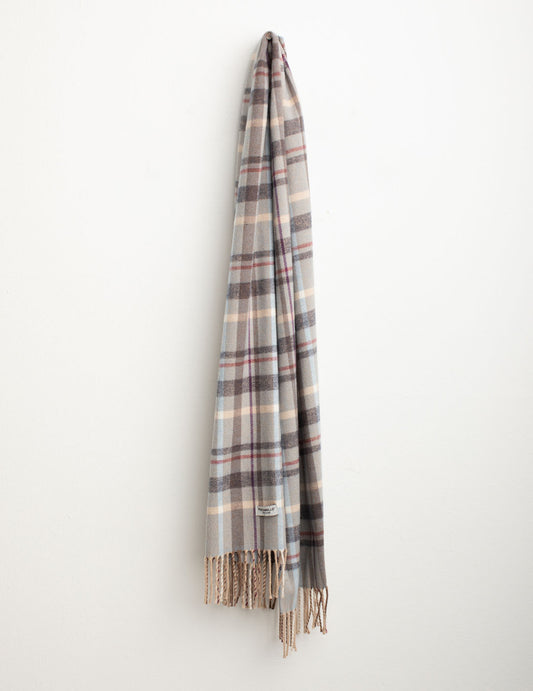 Pashmina check con frange donna sky fw25w05zs cc-a0705