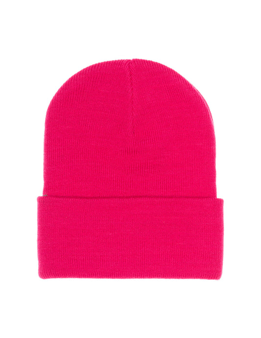 Double-layer knit beanie - back - 002