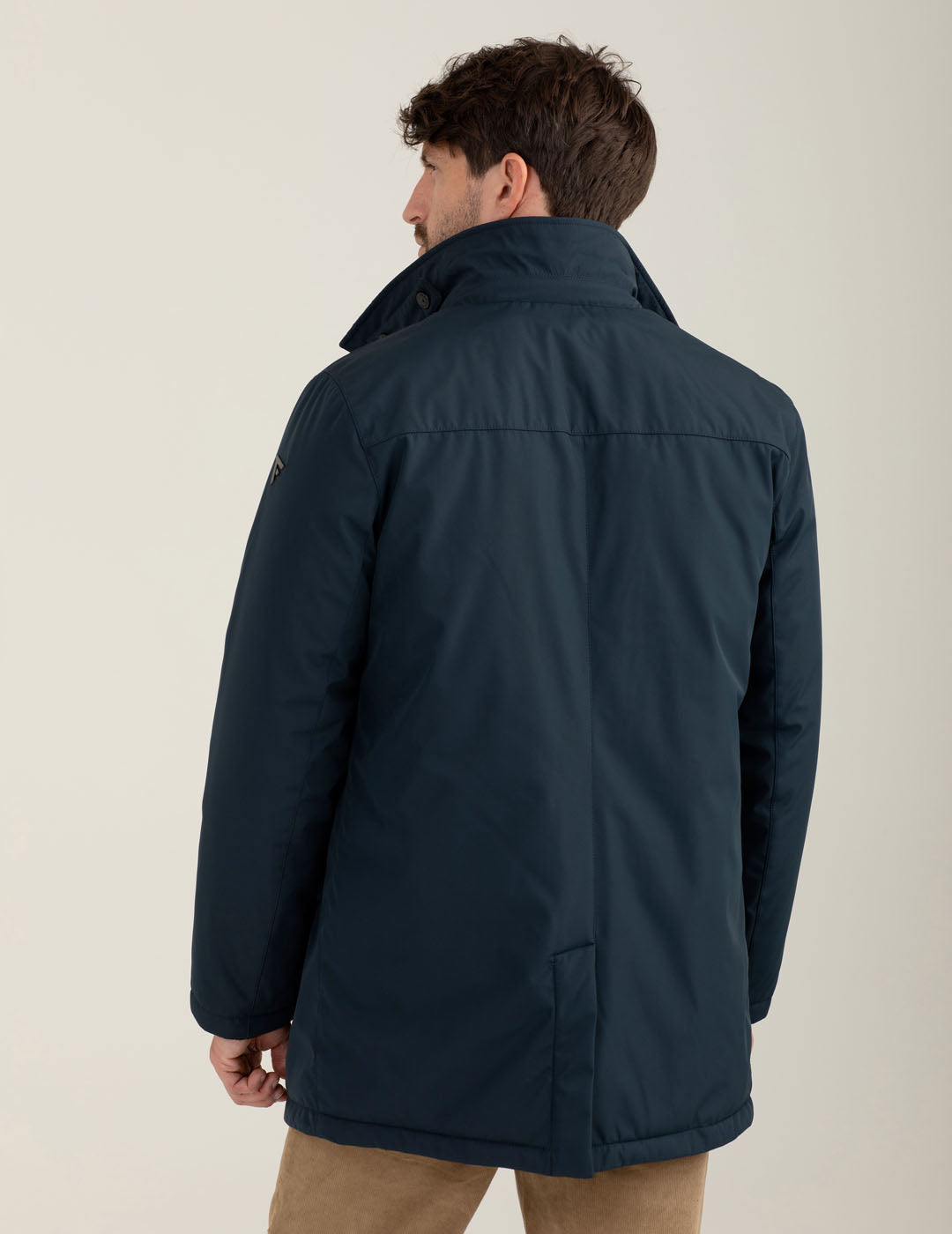 Jacket with quilted inner panel man blue fm25w02ku cc-a0601 Jacket with quilted inner panel