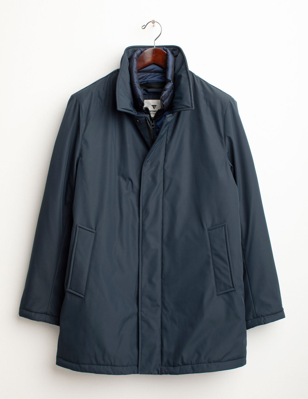 Jacket with quilted inner panel man blue fm25w02ku cc-a0601 Jacket with quilted inner panel