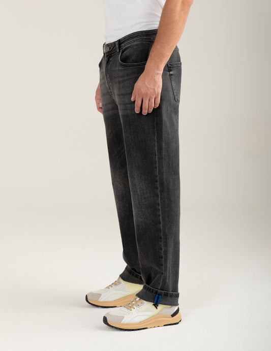 Pantalone in denim - back - 002