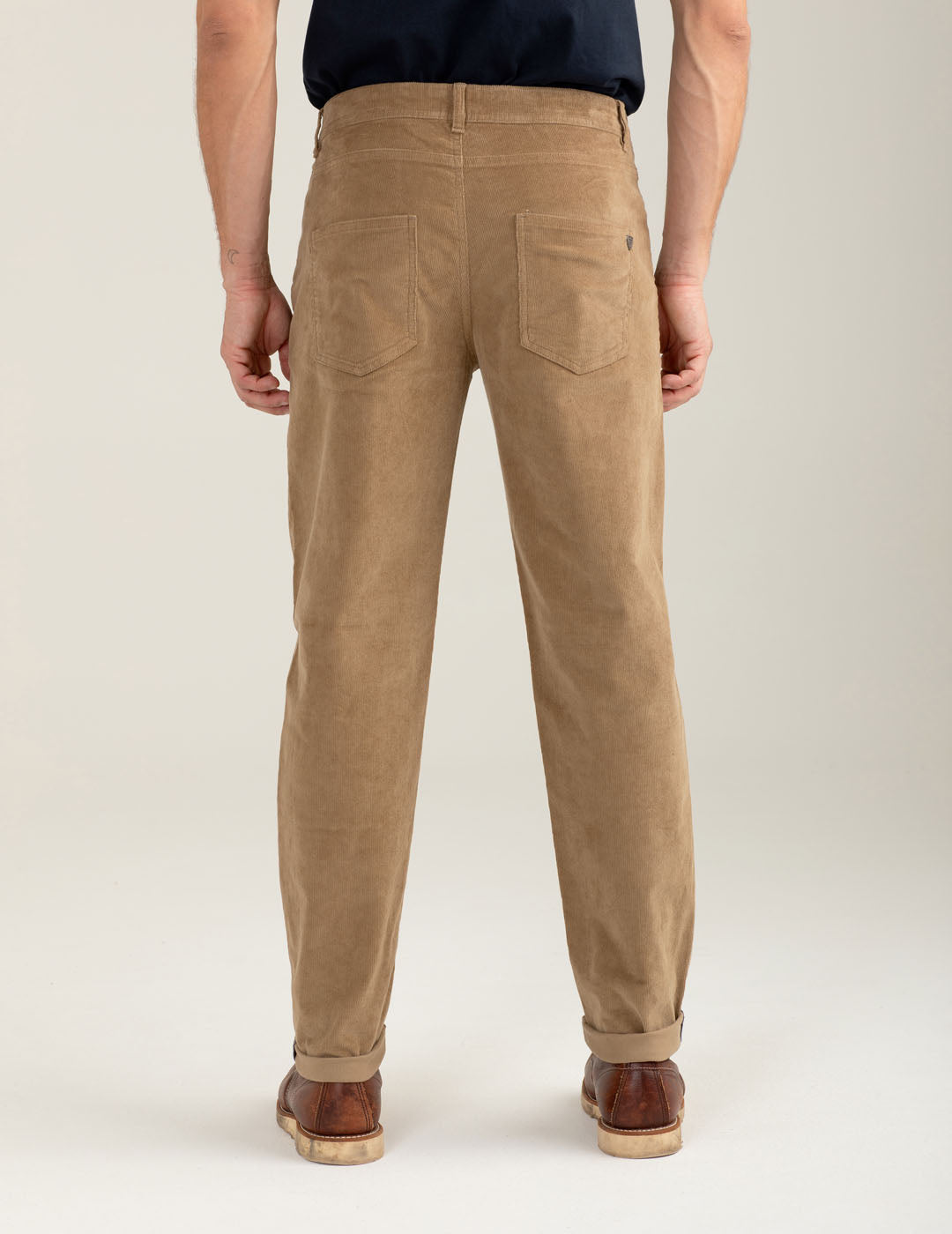 Pantalone chino in velluto a coste uomo honey fm25w12pu cc-a0154 Pantalone chino in velluto a coste