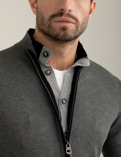 Maglia full zip