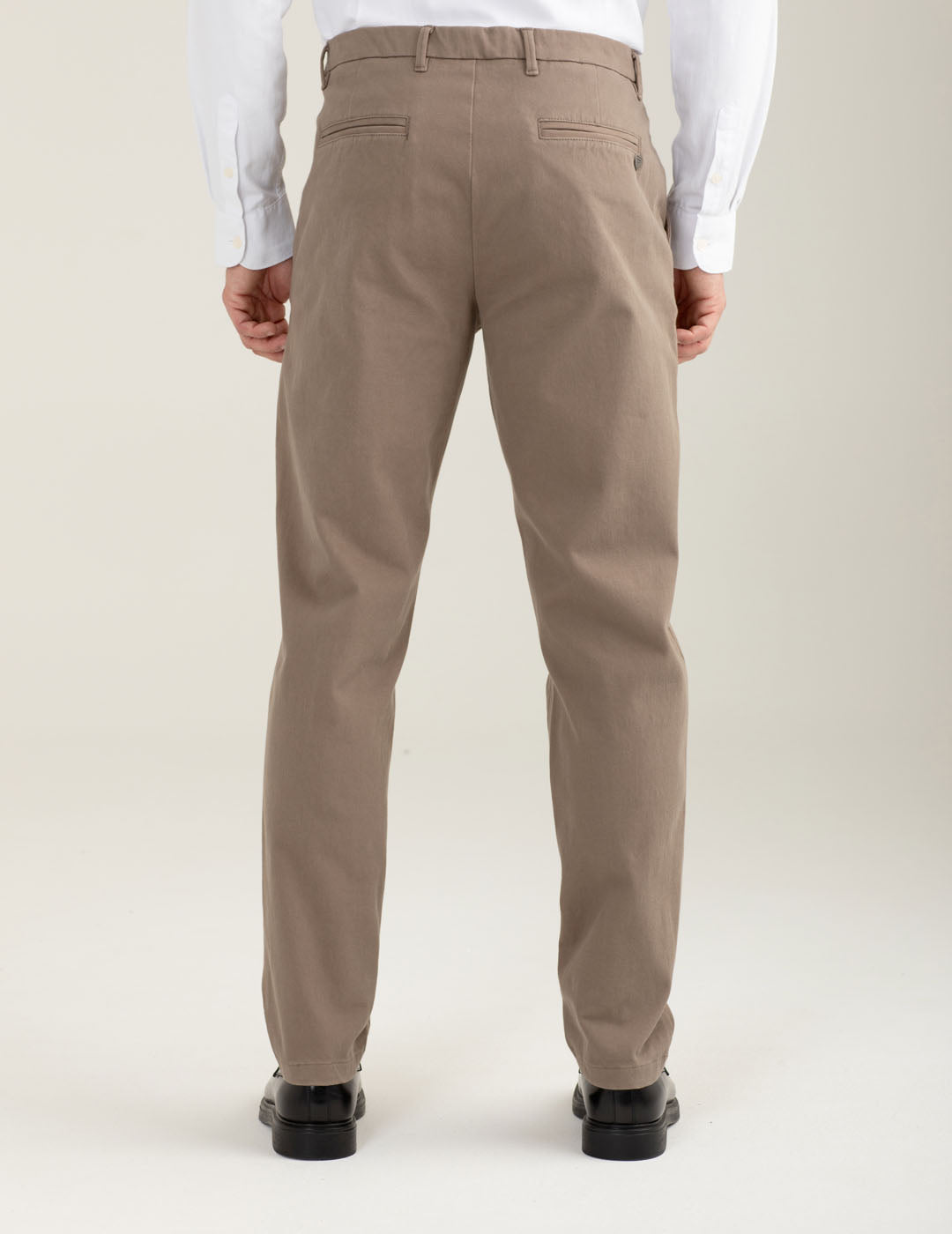 Pantalone chino in tessuto dobby uomo mud fmrenton cc-a0107 Pantalone chino in tessuto dobby