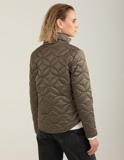 Quilted puffer jacket