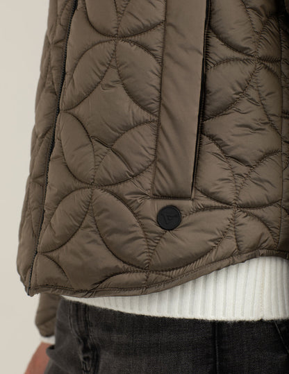 Quilted puffer jacket