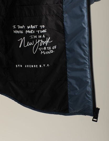 Quilted puffer jacket