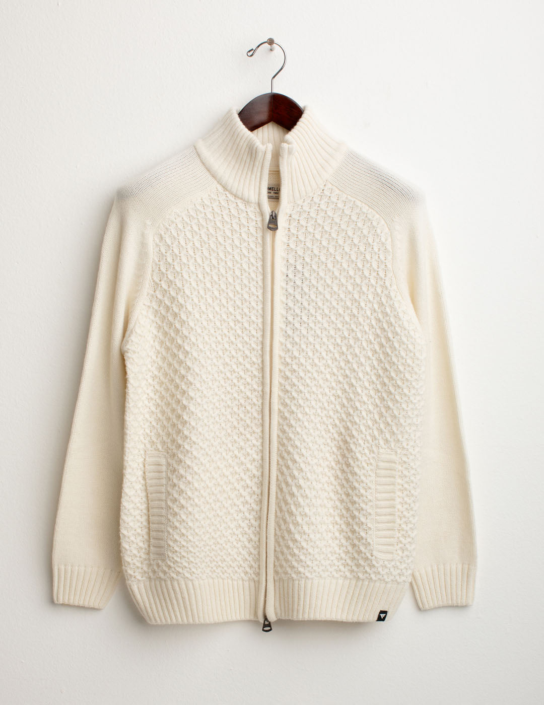 MAGLIA M/L ZIP UNITO MAN uomo off white fm25w04mz cc-a0002 MAGLIA M/L ZIP UNITO MAN