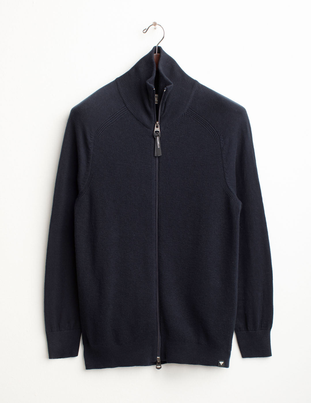 MAGLIA M/L ZIP UNITO MAN uomo blue fm25w09mz cc-a0601 MAGLIA M/L ZIP UNITO MAN