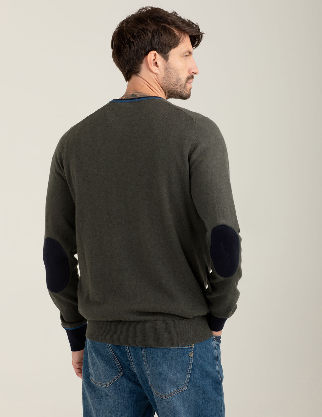 MAGLIA M/L G/C UNITO MAN uomo army fm25w14mg cc-a0804 MAGLIA M/L G/C UNITO MAN