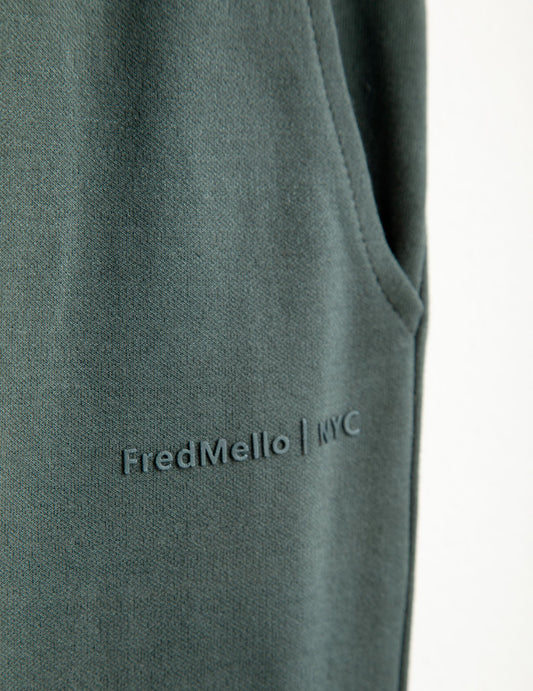 Pantalone in interlock con polsi - back - 002