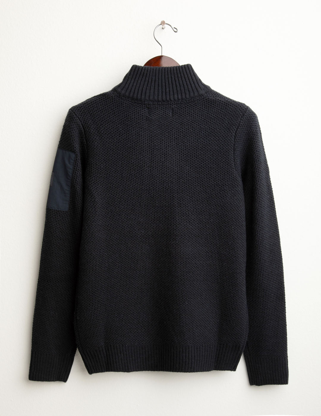 Maglia camioner con dettagli tecnici uomo blue fm25w01mm cc-a0601 Maglia camioner con dettagli tecnici