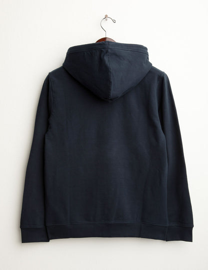 Felpa full zip con cappuccio