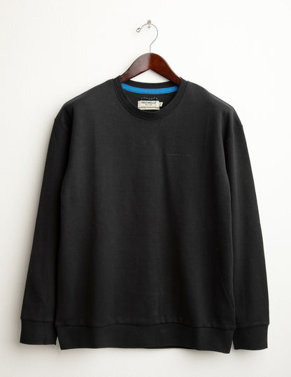 Felpa girocollo con lettering 3D